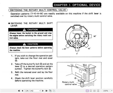 how to change pattern on a mini kobelco excavator|kobelco 160 hand pattern control location.